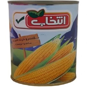 تصویر کنسرو ذرت شیرین 3kg انتخاب 