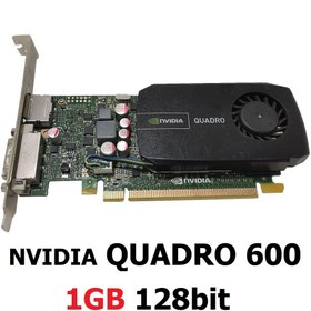 تصویر کارت گرافیک NVIDIA Quadro 600 1GB استوک NVIDIA Quadro 600 1GB