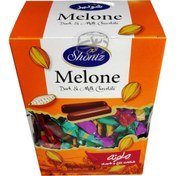 تصویر شکلات ملونه میکس شونیز (مخلوطی از شکلات تلخ و شیری) 
