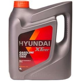 تصویر روغن موتور هیوندای اکستیر مدل G500 10W40 SL حجم 4 لیتر ا Hyundai XTeer Gasoline G500 10W40 SL 4L Hyundai XTeer Gasoline G500 10W40 SL 4L