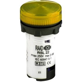 تصویر چراغ سیگنال LED قطر 22 