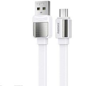 تصویر کابل 1 متری USB به میکرو برند ریمکس مدل RC-154m Remax RC-154m Micro fast charging high-speed data cable