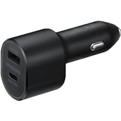 تصویر شارژر فندکی سامسونگ مدل EP-L5300XBEGWW Samsung EP-L5300XBEGWW Car Charger