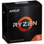 تصویر سی پی یو باکس ای ام دی مدل Ryzen 5 5600X ا AMD Ryzen 5 5600X AM4 BOX CPU AMD Ryzen 5 5600X AM4 BOX CPU