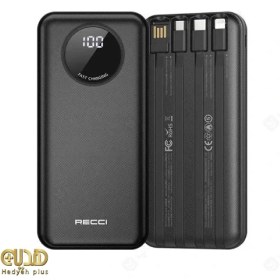 تصویر پاوربانک 10000 میلی آمپر رسی مدل Recci RPB-01 Recci RPB-01 Power bank 10000 mAh