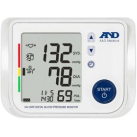 تصویر فشارسنج دیجیتال مدل UA-1020 ای ان دی ا AND digital blood pressure monitoring UA-1020 AND digital blood pressure monitoring UA-1020