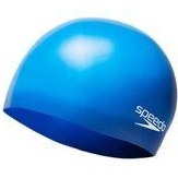 تصویر کلاه شنا آبی دخترانه و پسرانه بچگانه SWIM CAP 8 اورجینال اسپیدو SPEEDO 