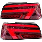 تصویر چراغ خطر عقب پژو پارس شاهین طرح کلاسیک SHAHIN PEUGEOT REAR LIGHTS