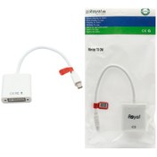 تصویر تبدیل Mini Display به DVI-D (Dual Link) رویال Royal 