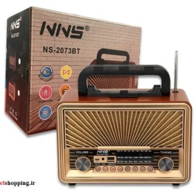 تصویر رادیو اسپیکر ان ان اس مدل NS-2073BT NNS NS-2073BT Radio Speaker