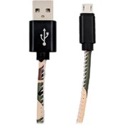 تصویر کابل 1متری Micro USB ایکس پی پروداکت مدل چرمی-A XP-Product Leather-A Micro USB Cable 1m