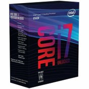 تصویر پردازنده اینتل مدل Core i7-8700 ا Intel Core i7-8700 Coffee Lake CPU Intel Core i7-8700 Coffee Lake CPU