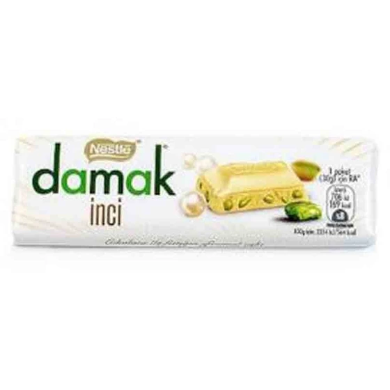 خرید و قیمت شکلات سفید نستله داماک اینجی Nestle DAMAK inci - pistachios ...