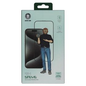 تصویر محافظ صفحه گرین لاین Green Lion مدل Steve HD مناسب برای آیفون 14 پلاس و 13 پرومکس Green Lion Steve HD screen protector for IPhone 14 Plus / 13 Pro Max