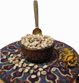 تصویر پسته احمد آقایی شور رفسنجان دستچین بدون دهن بست - 250 گرم Pesteh ahmad aghaii shoor Rafsanjan