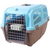 تصویر باکس حمل هاچیکو سایز 1 Hachiko Size 1 Pet Carrier Box - Airline Approved, Sturdy Plastic with Metal Door