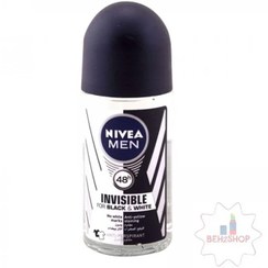 تصویر مام زیر بغل نیوا مردانه اینویزیبل ا Nivea Invisible Roll-On Deodorant For Men Nivea Invisible Roll-On Deodorant For Men