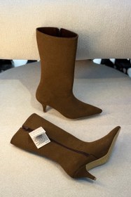 تصویر بوت پاشنه دار زارا zara boots