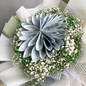 تصویر دسته گل شاباش 