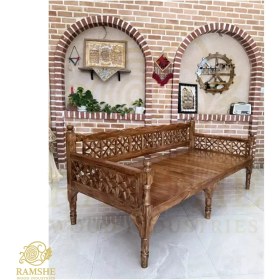 تصویر تخت سنتی گره چینی 