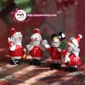 تصویر آدم برفی مینیاتوری 