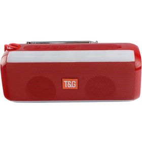 تصویر اسپیکر بلوتوثی رم و فلش خور T&G TG-144 T&G TG-144 Wireless Portable speaker