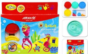 تصویر رنگ انگشتی ۴ رنگ آریا 