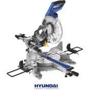 تصویر فارسی بر كشویی دو طرفه هیوندای مدل HP1826 Hyundai HP1826 Combination Mitre Saw