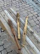 تصویر چوب بیسبال گردویی سایز ۷۵ سانت خاردار 