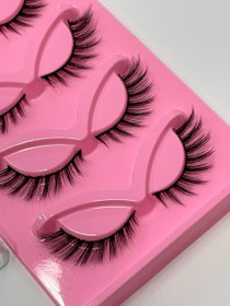 تصویر مژه فوکس 5 جفتی کد FOX A07 