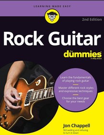 تصویر کتاب آموزش گیتار راک Rock Guitar For Dummies 