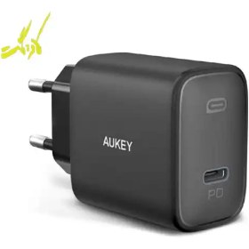 تصویر شارژر دیواری آکی 20 وات مدل Aukey PA-F1S aukey charger pa-f1s