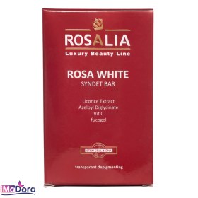 تصویر پن ضد لک و روشن کننده رزالیا ا Rosalia Rosa White - Syndet Bar - Transparent Depigmenting - All Skin Types Rosalia Rosa White - Syndet Bar - Transparent Depigmenting - All Skin Types