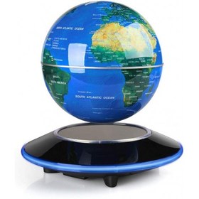 تصویر کره زمین معلق در هوا مدل PK-GB22 ا LED Magnetic Levitation Floating Globe PK-GB22 LED Magnetic Levitation Floating Globe PK-GB22