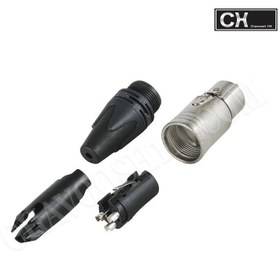 تصویر کانکتور XLR مادگی نوتریک مدل NC3FXX 