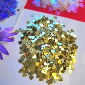 تصویر اکلیل قلب طلایی 