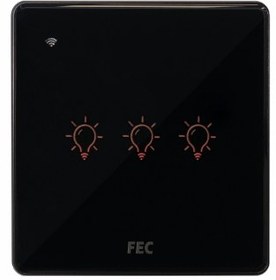 تصویر کلید WIFI سه پل FEC کد SW03 