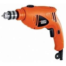 تصویر دریل چکشی تک سرعته 10 میلی متر برند بلک اند دکر BLACK+DECKER 480W 10mm Single Speed Hammer Drill BLACK+DECKER 480W 10mm Single Speed Hammer Drill