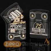 تصویر فندک زیپو مدل 48693 سالگرد ۷۵ سالگی ماشین 