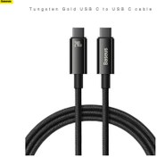 تصویر کابل تبدیل تایپ سی بیسوس مدل CAWJ040101 طول ۲ متر ۲۴۰ وات 