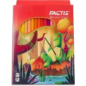 تصویر مداد رنگی ۳۶ رنگ فکتیس FACTIS 