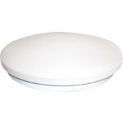 تصویر لامپ سقفی روکار SMD گرد پلاستیکی تزئینی مدرن لوکس بدنه سفید 24 وات FEC کد 2124 