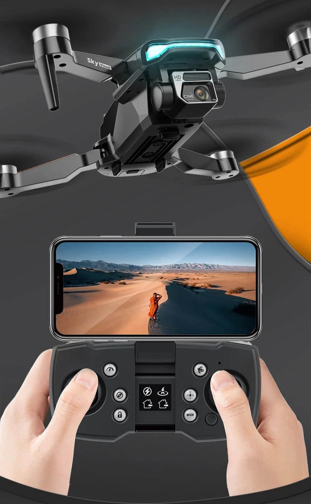 خرید و قیمت کوادکوپتر Ae10mini اوریجینال ورژن 2023 - دوباتری | ترب