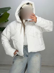 تصویر کاپشن بیسیک کلاهدار 