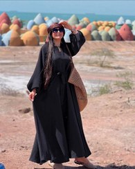 تصویر پیراهن ساحلی زنانه کالکشن مدل 437001 جنس ابروبادی 