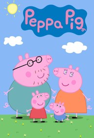 تصویر آموزش زبان انگلیسی کودک با کارتون دو زبانه خوک پپا peppa pig - در یک فلش 16 گیگ peppa pig Language training with