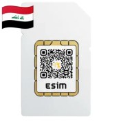 تصویر ای سیم عراق - ده گیگ / سی روزه Iraq eSIM