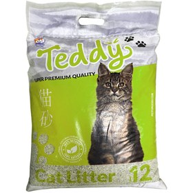 تصویر خاک گربه تدی Teddy 10Kgr ساده 