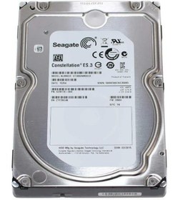 تصویر هارد اینترنال سیگیت مدل Constellation ES.3 ST3000NM0033 3TB 7.2K با ظرفیت 3 ترابایت (ریفربیش) Seagate Constellation ES.3 ST3000NM0033 3TB 7.2K RPM 128 MB Cache 3.5" SATA 6Gb/s Enterprise Internal Hard Disk Drive HDD (REF)