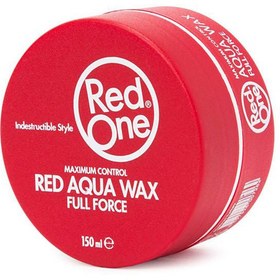 تصویر ژل واکس قرمز ردوان 150 میل ا Red one Aqua Hair Gel Wax Red one Aqua Hair Gel Wax
